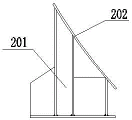 Combined spring support device