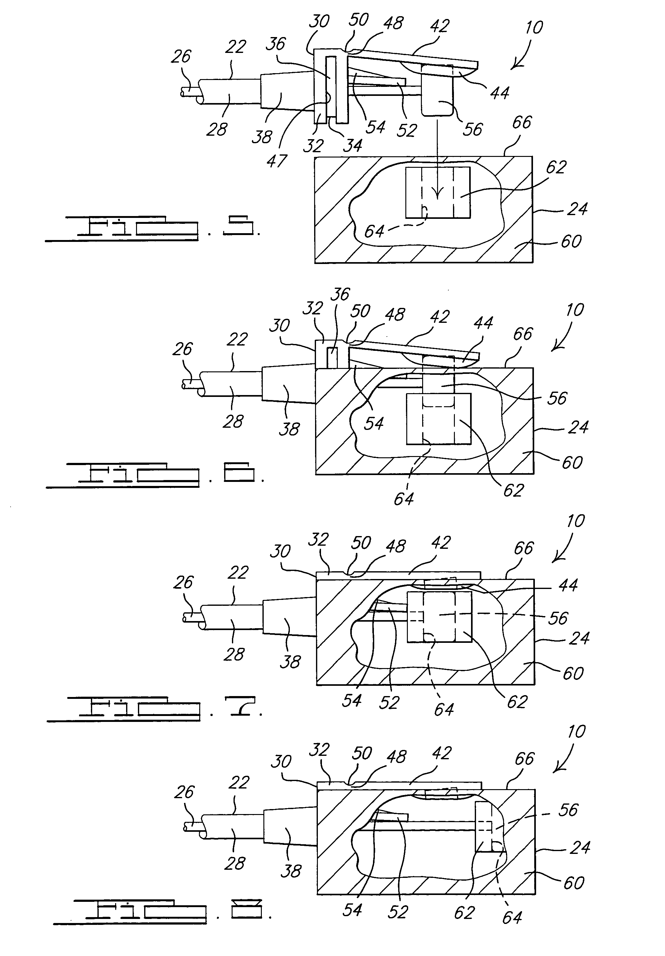 Cable end fitting retainer assembly