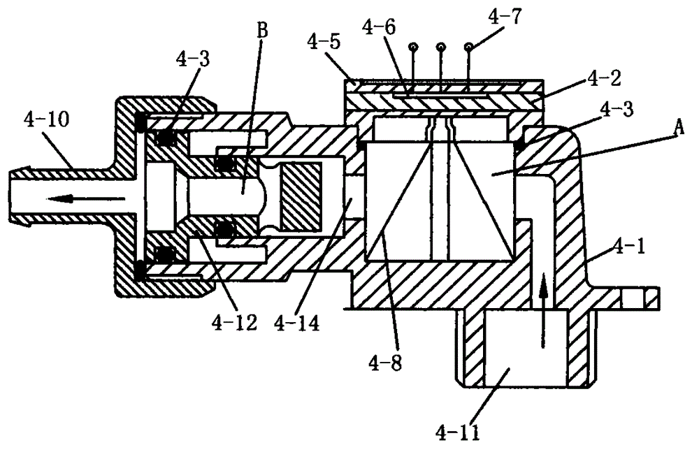 Electric boiler provided with non-metallic injection-molded or rotationally-molded water tank and having optical wave heating function and pressure reducing function