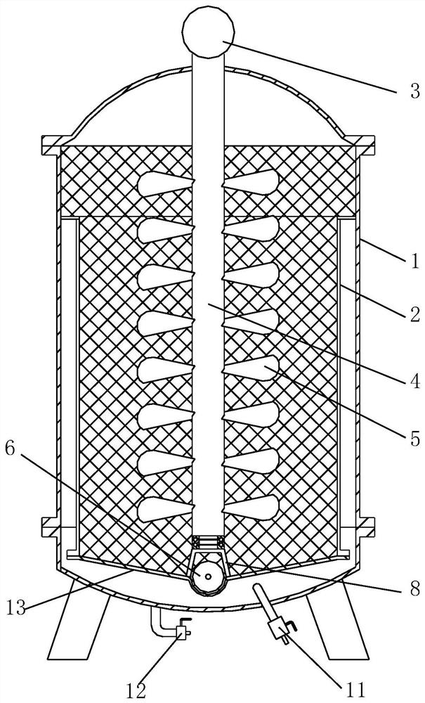 Magnetoelectric cyclic regeneration reduction oil purifier