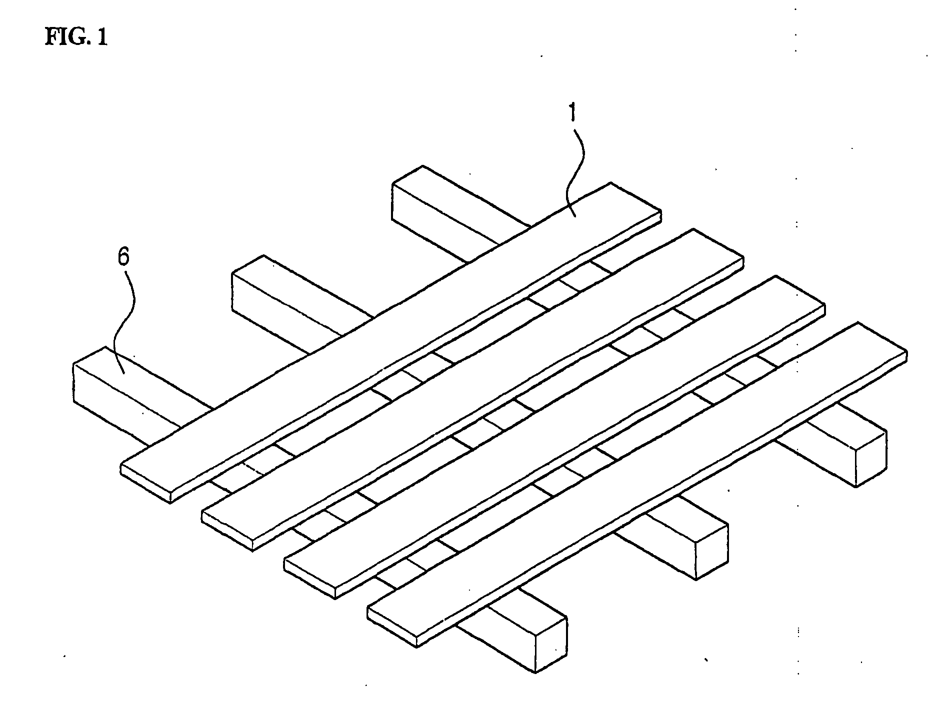 Prefab material for adjusting level of floor