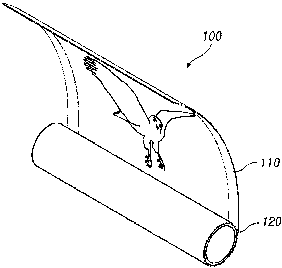 Rollable display device