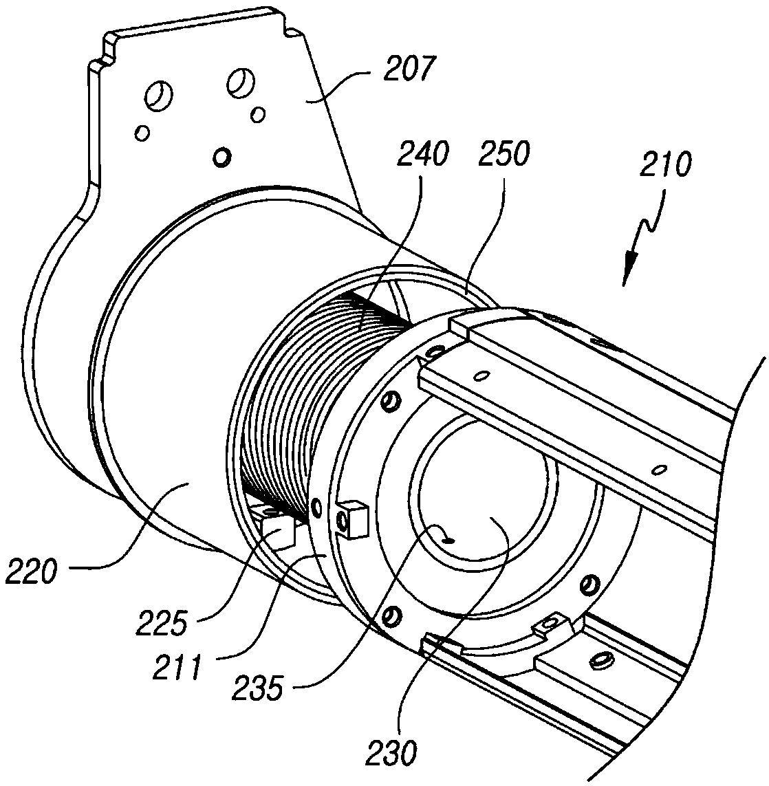 Rollable display device