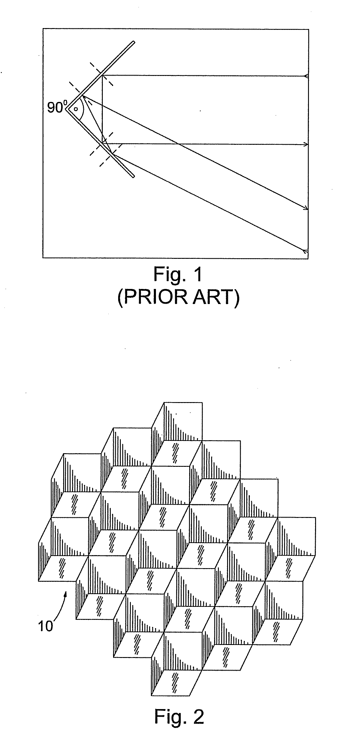 System and Method for Heat Energy Conservation Via Corner Reflectors