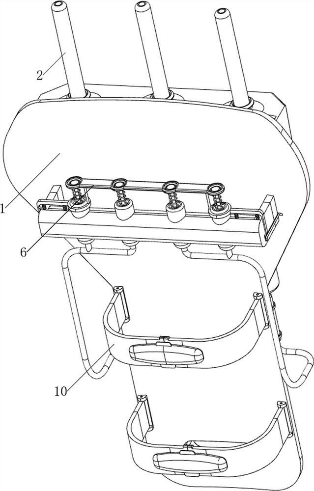 Sewage collection device for environmental science research