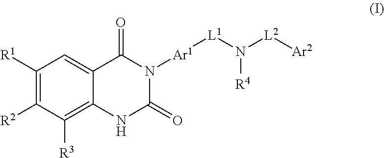 Substituted dihydroquinazolines as platelet ADP receptor inhibitors