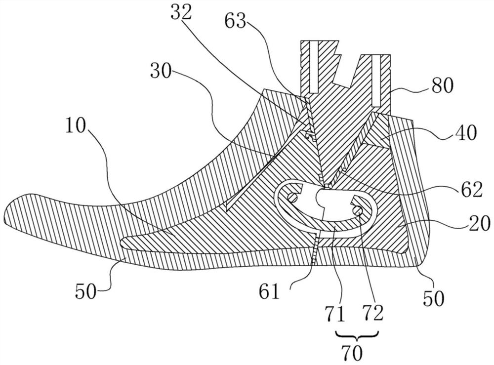 Detachable shoe tree and preparation method thereof