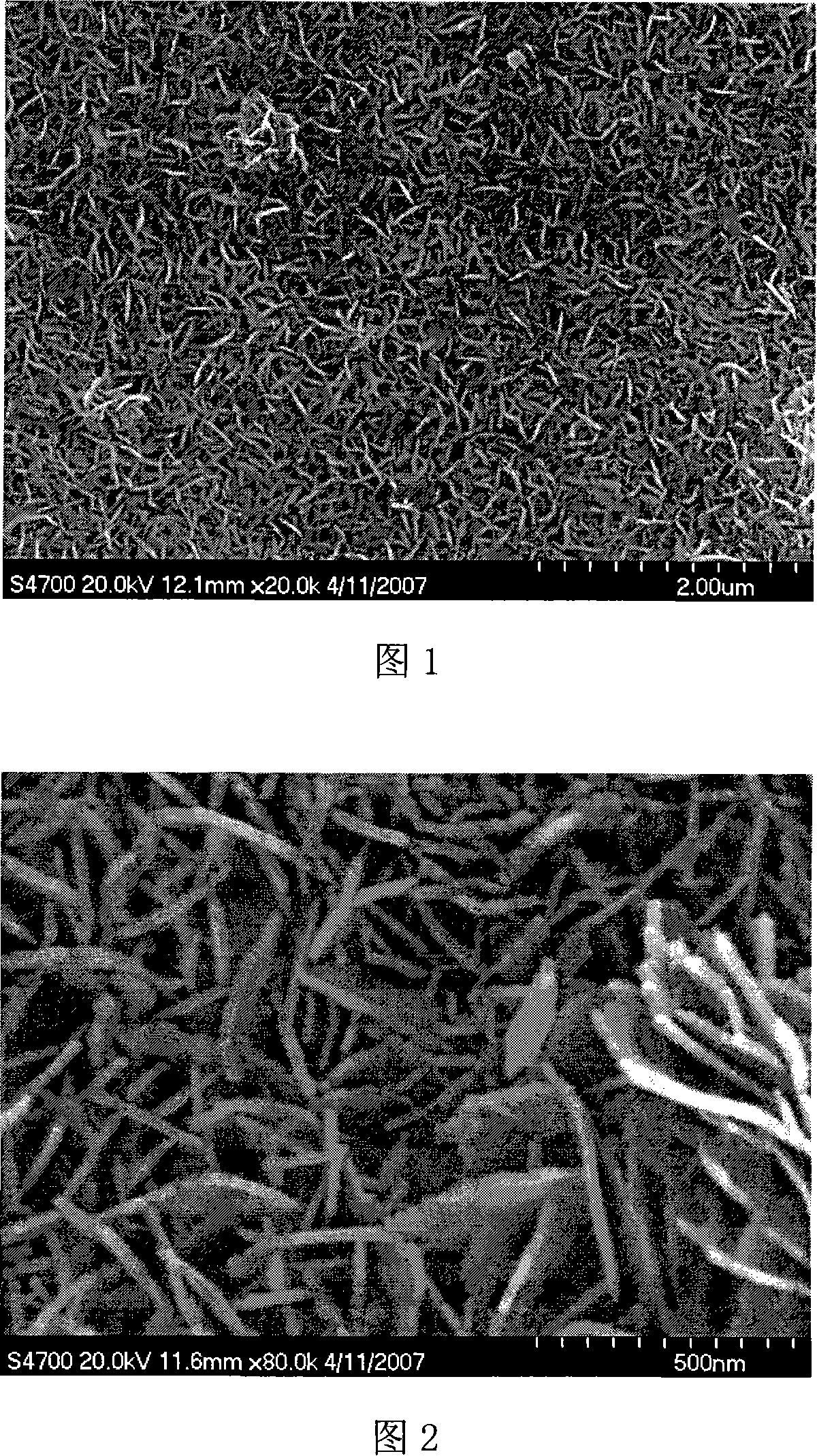 Chemical treatment method for aluminum alloy surface