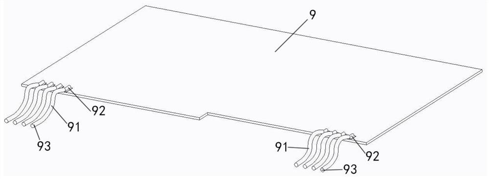 Jumper wire adaptive positioning device capable of realizing rapid disassembly and assembly