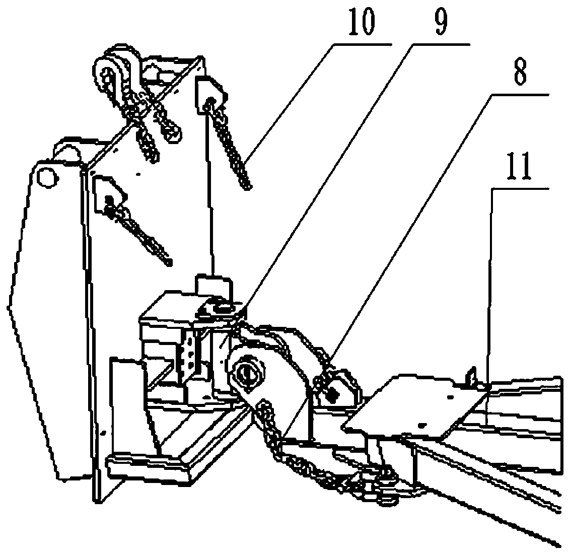 A thin coal seam quick change dump trailer