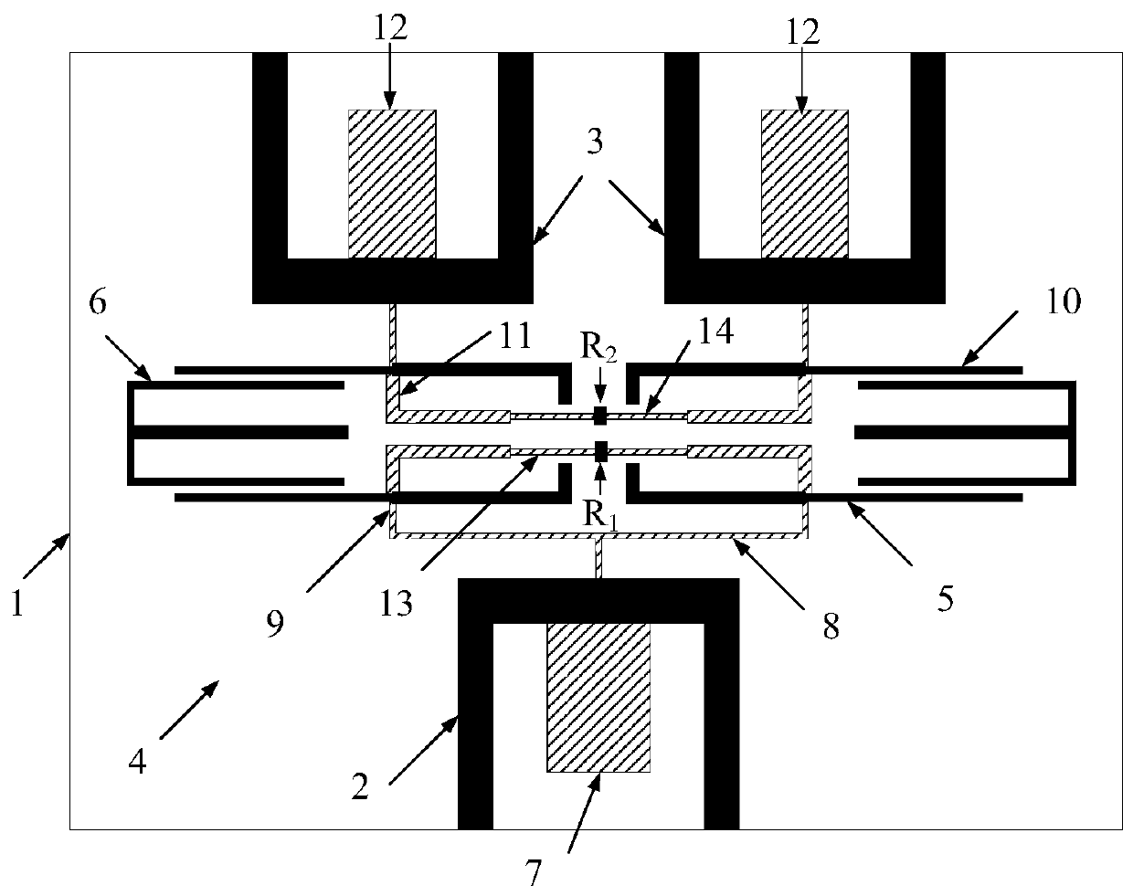 Differential Power Divider with Filtering Characteristics