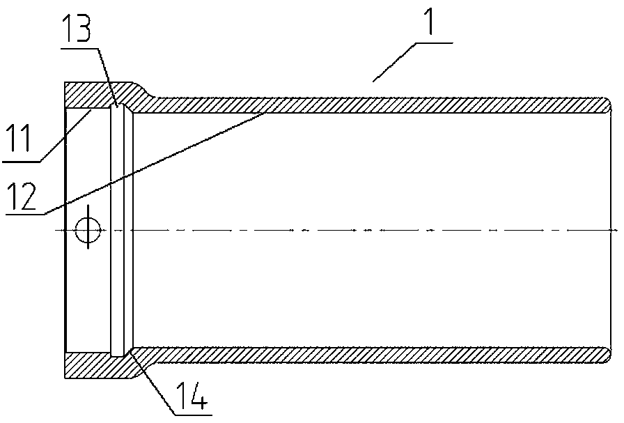 Pneumatic cylinder and dynamic end assembly using same for direct-current converting switch