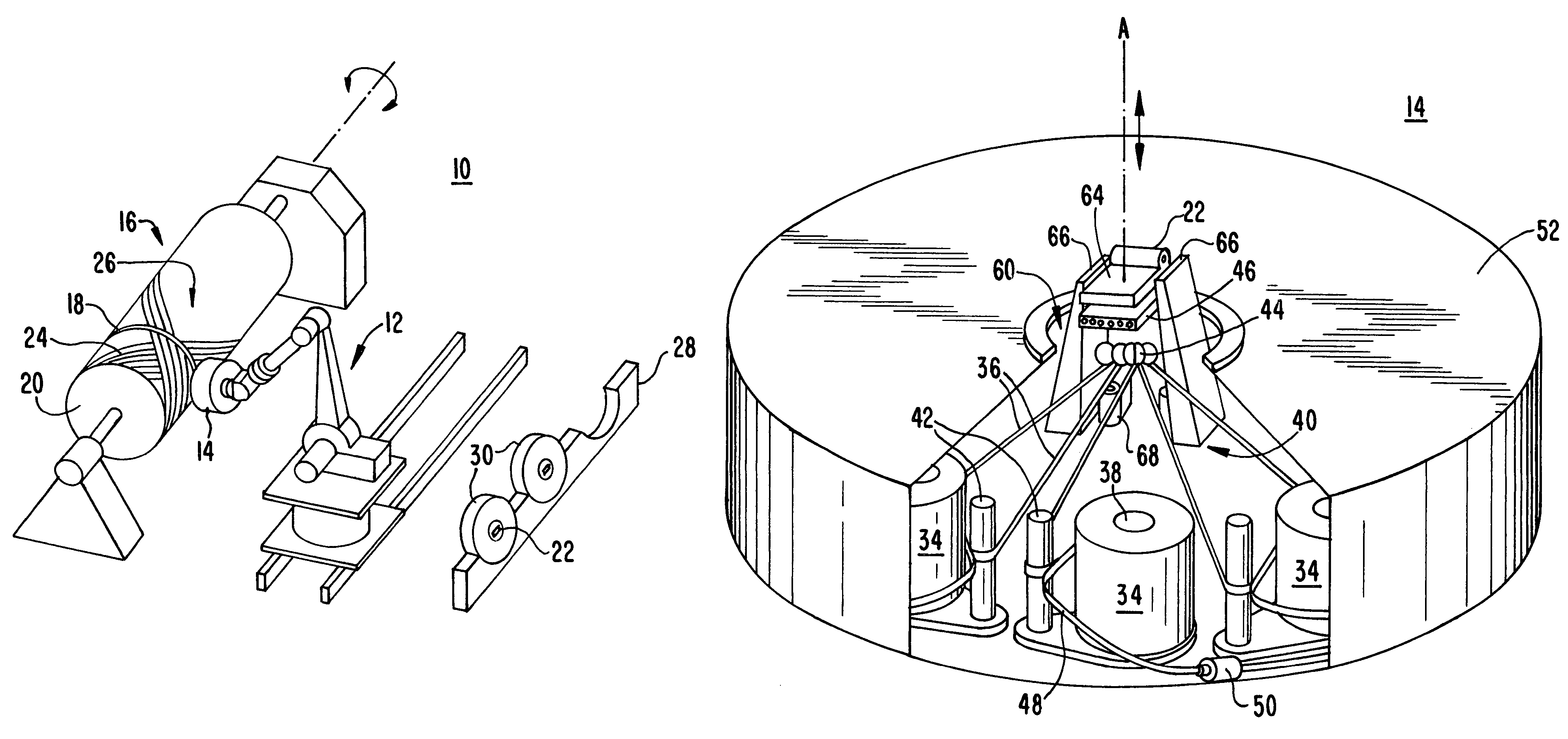 Modular head lamination device and method