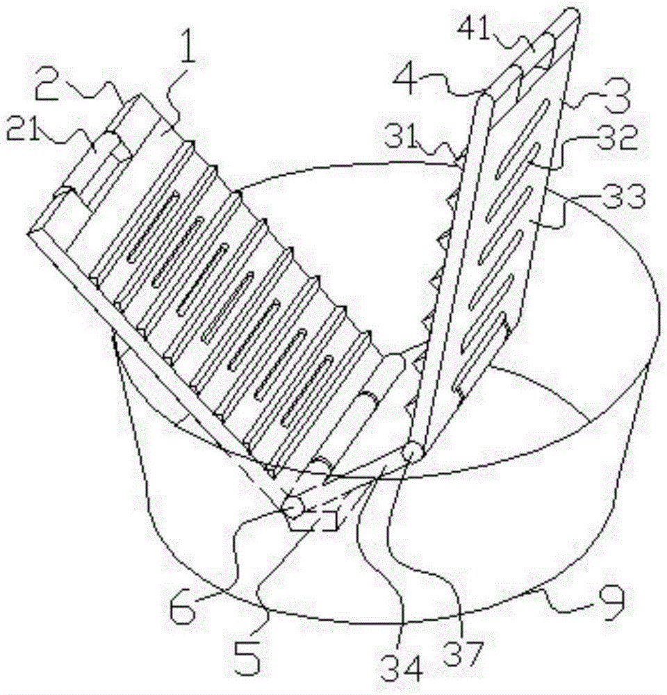 A manual washing machine