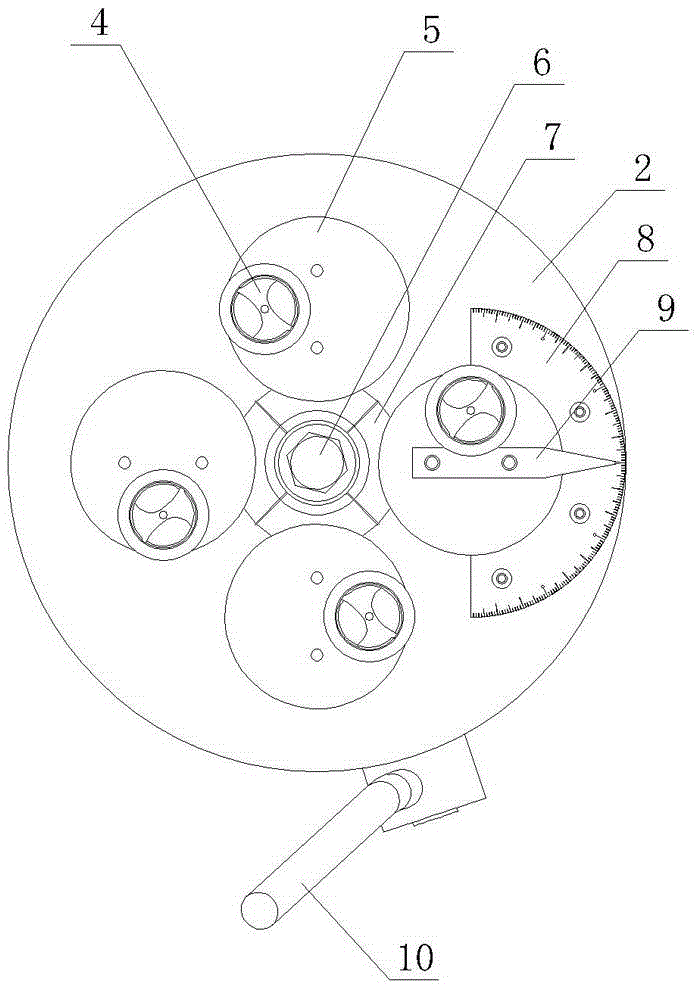 Multi-head drilling machine