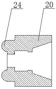 Coupling impactor used for petroleum drilling