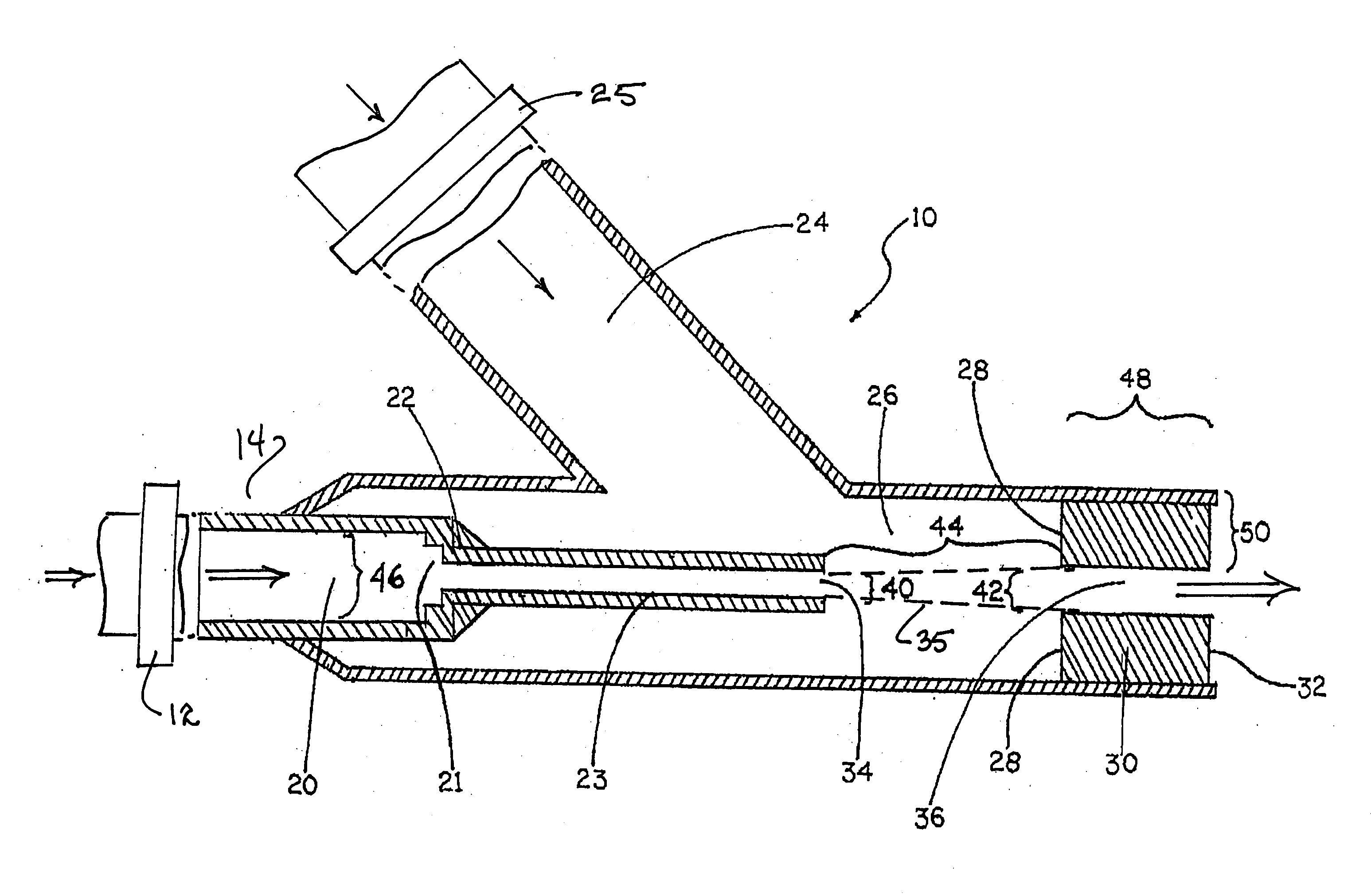 Water aeration device and method