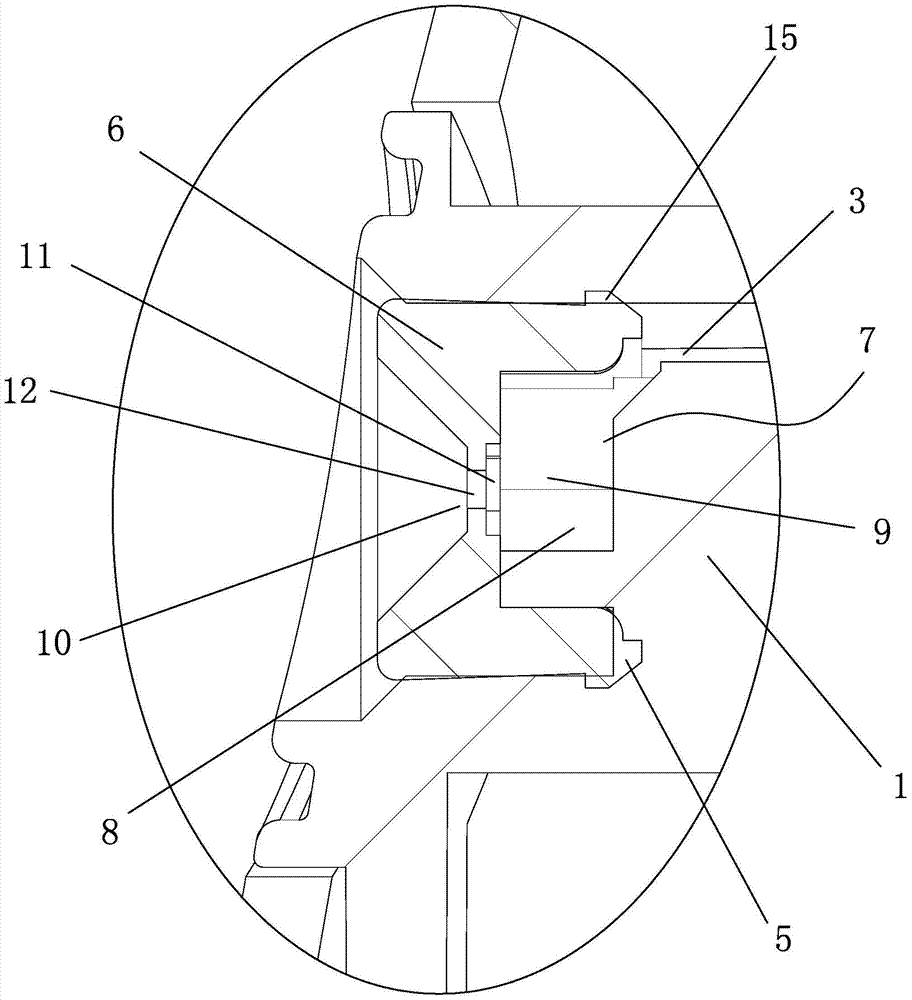 A spray cap press head suitable for powder content