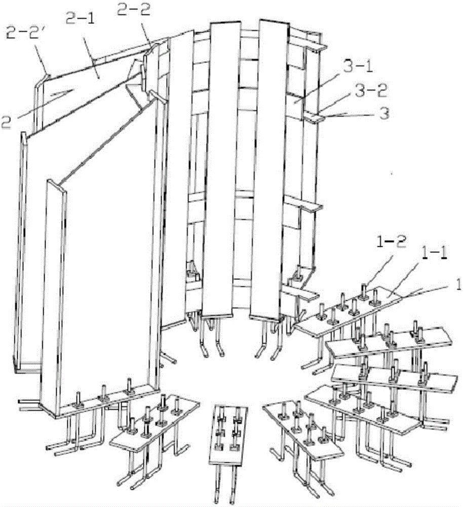 Diameter-variable car ramp and construction method thereof