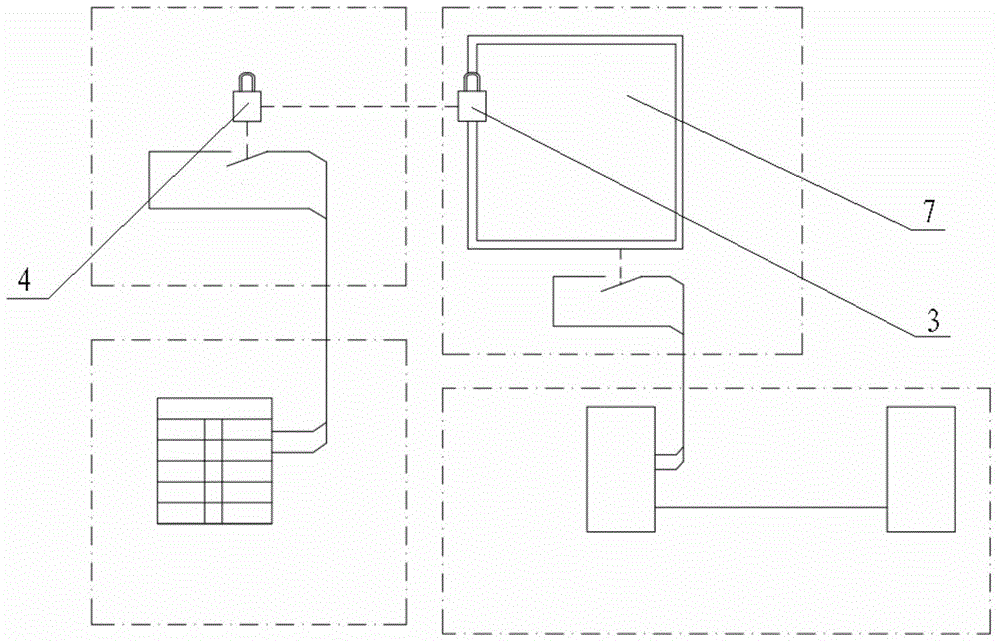 Electric-bag dust collector, electric field manhole door safety device for same and safety detection method