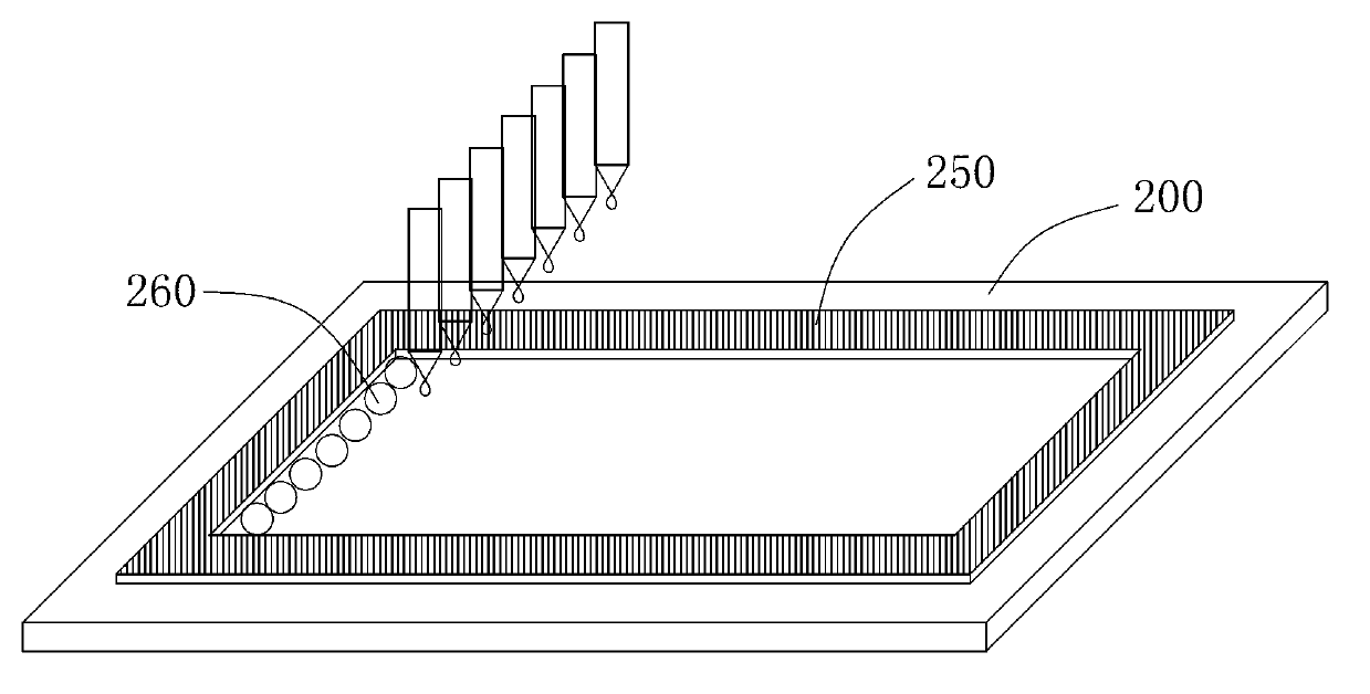 Method for adhering touch screen and display panel