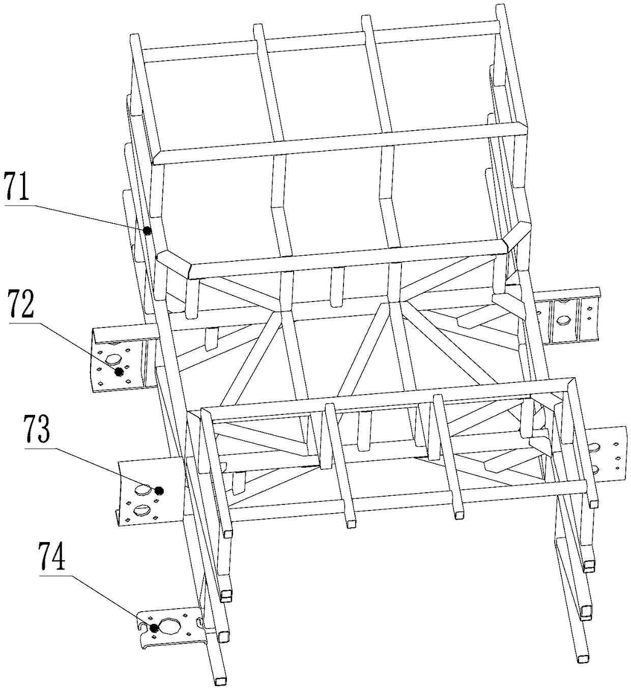 Bus steering system