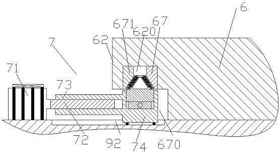 Operation-smooth floating worktable structure