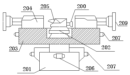 Combined type intelligent turning and grinding integrated cutter and use method thereof