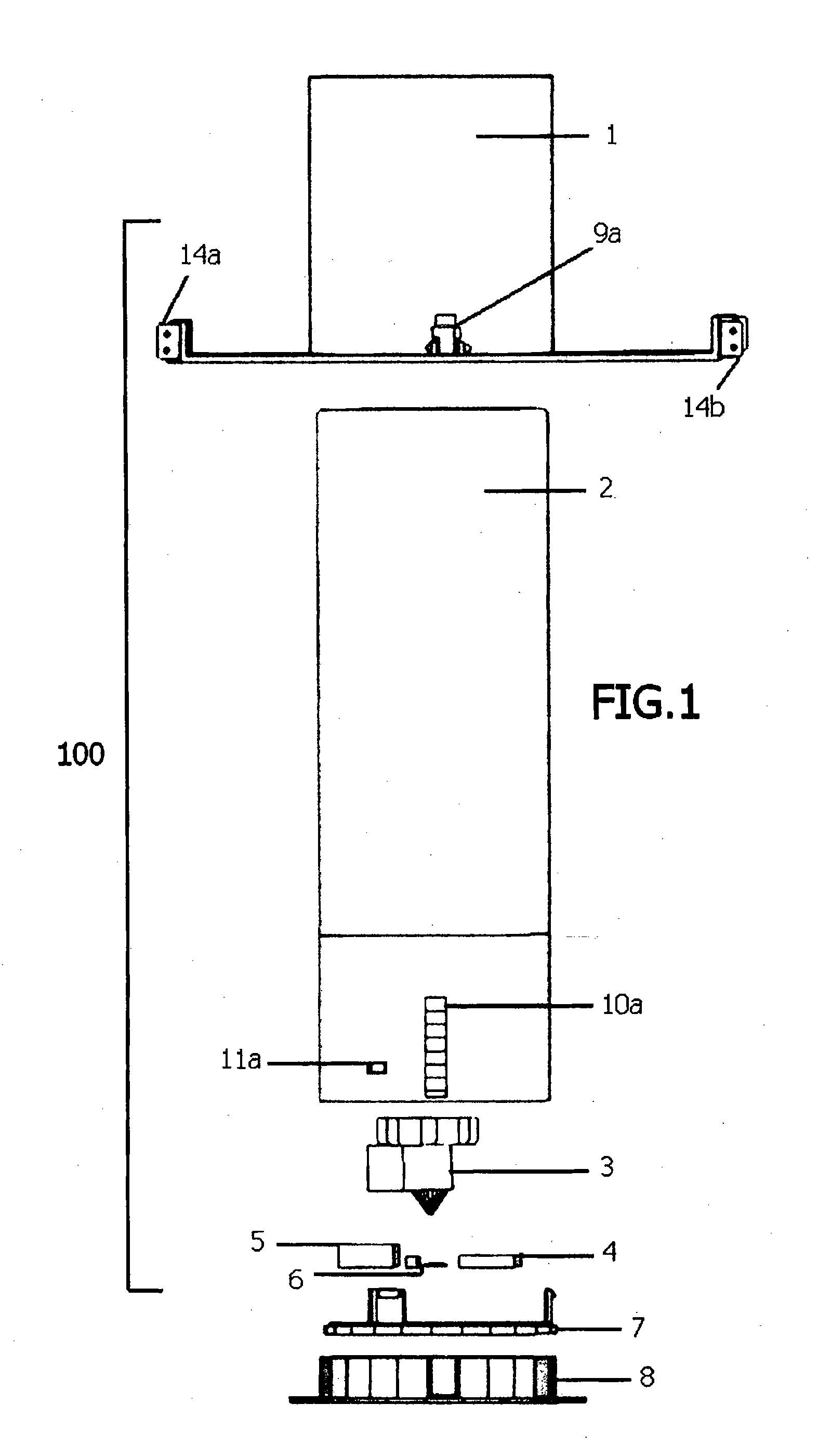 Self-contained self-actuated modular fire suppression unit