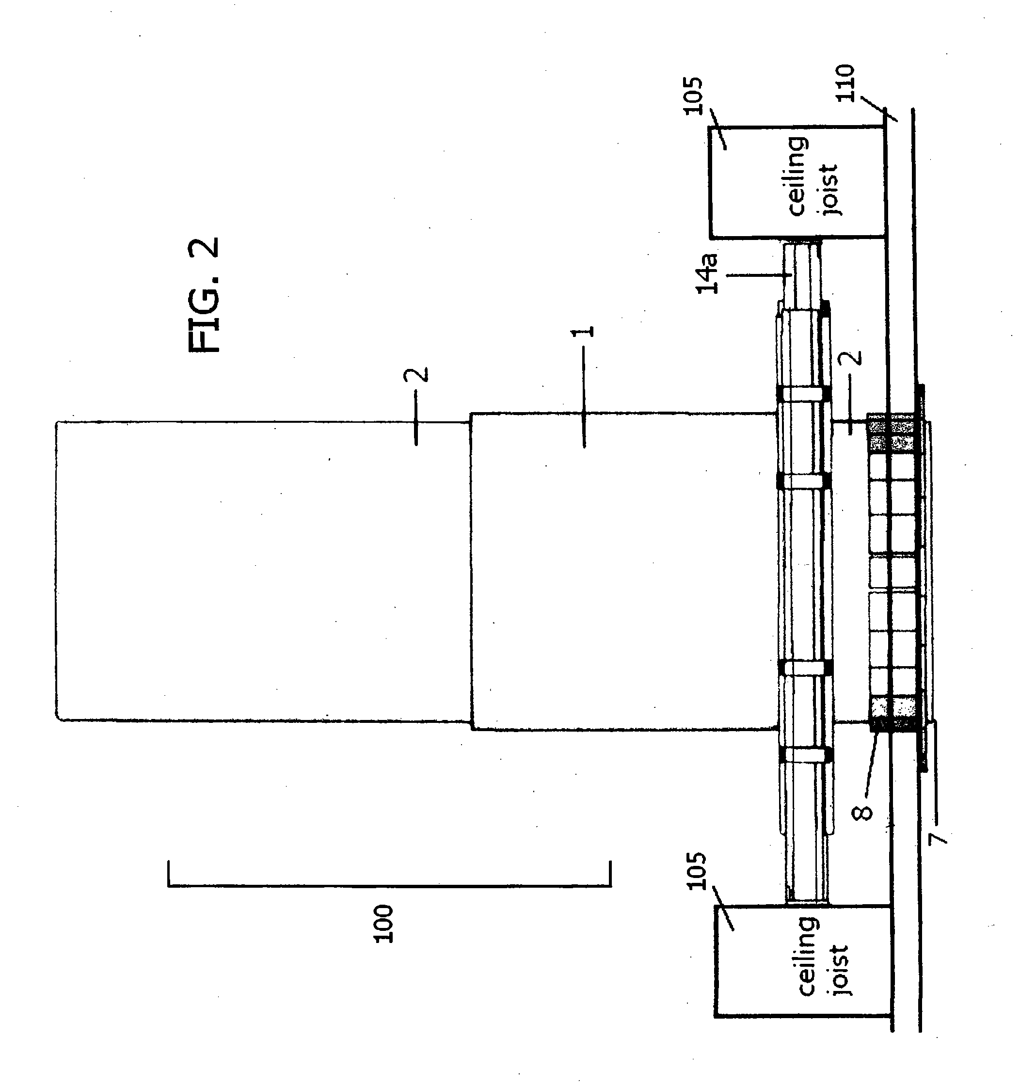 Self-contained self-actuated modular fire suppression unit