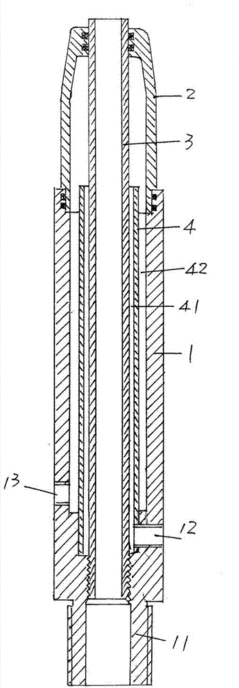 Air-cooled blow needle mechanism