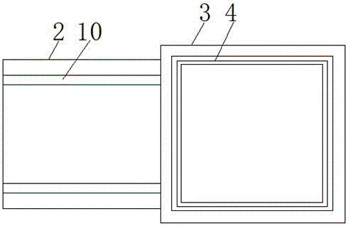 Accommodating device for hardware machining detection