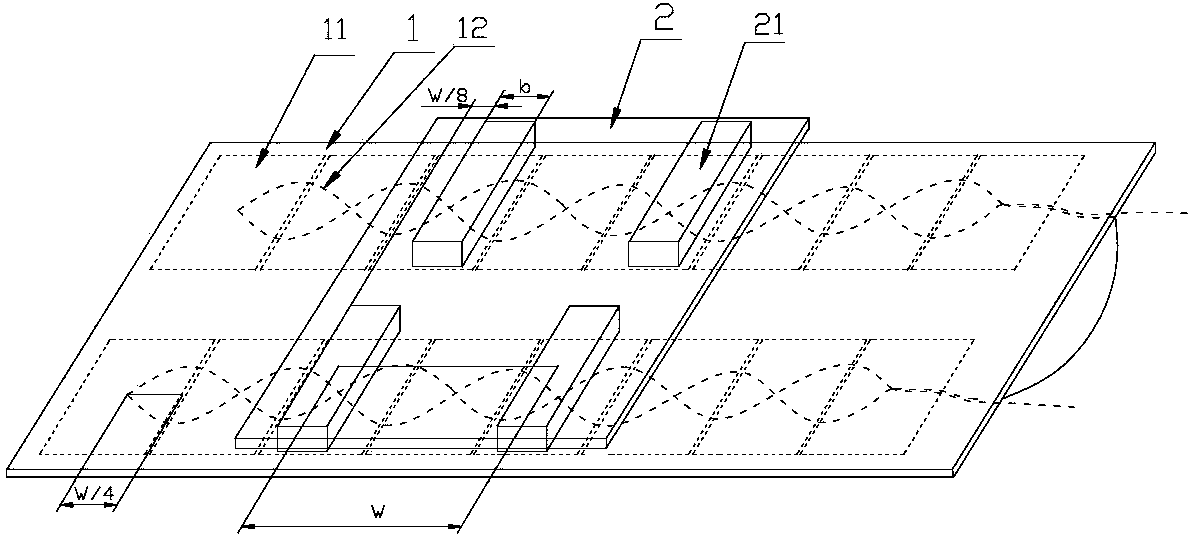 Time grating linear displacement sensor