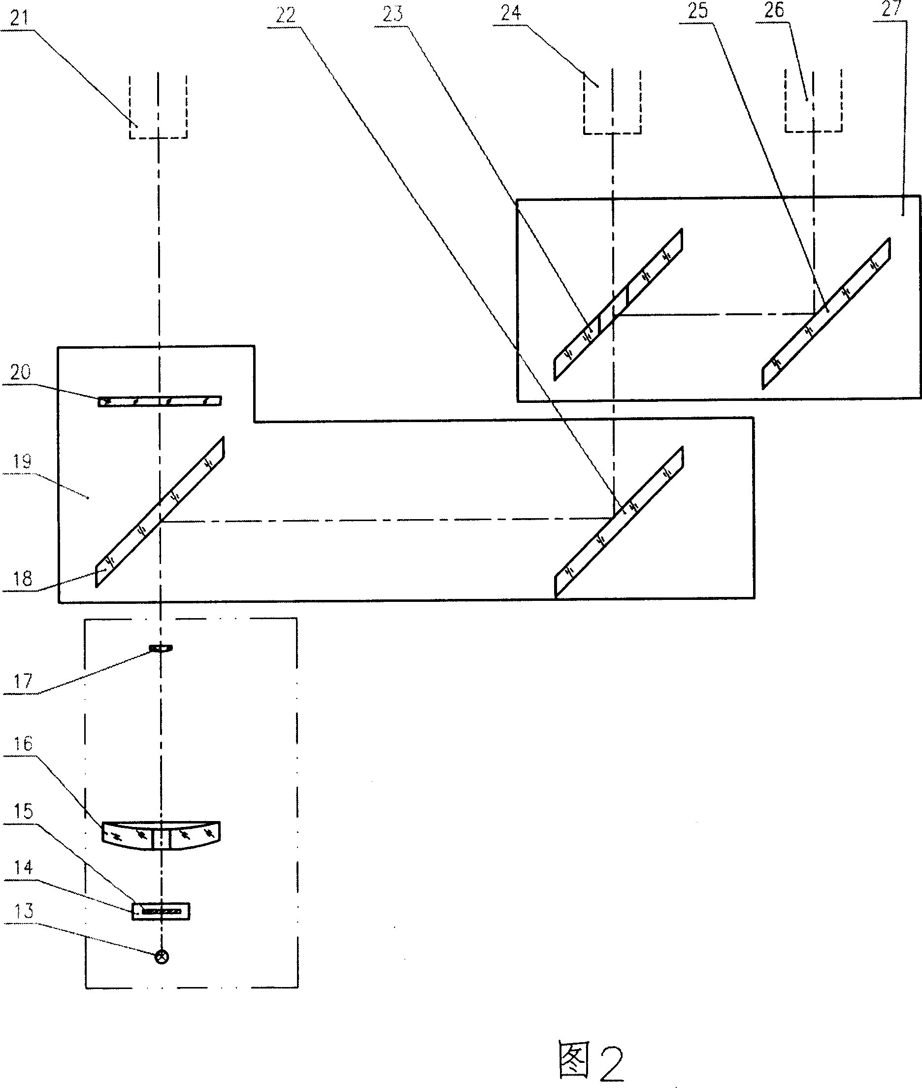 Device for detecting three-axle parallel of large photoelectric monitoring equipment using thermal target technology