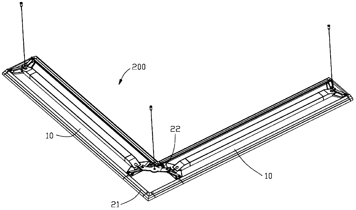 led plane lighting combination