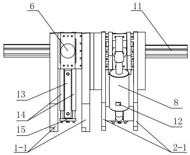 Steel rail switch twisting device