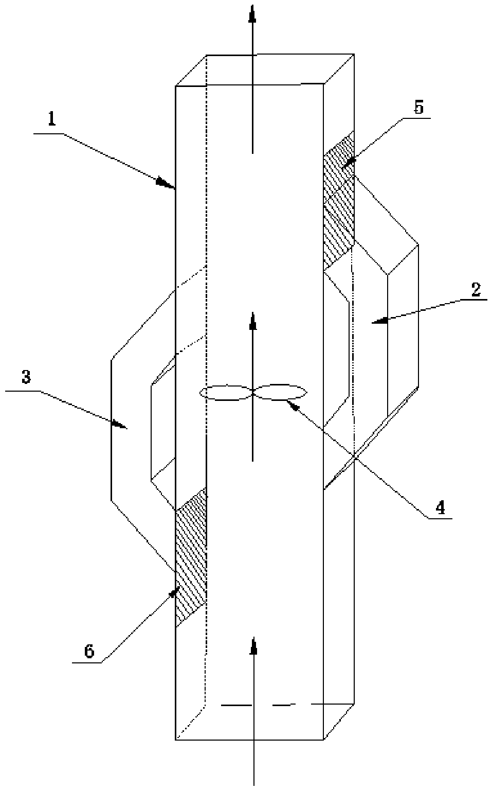 An air circulation device with adjustable air outlet and return air outlet