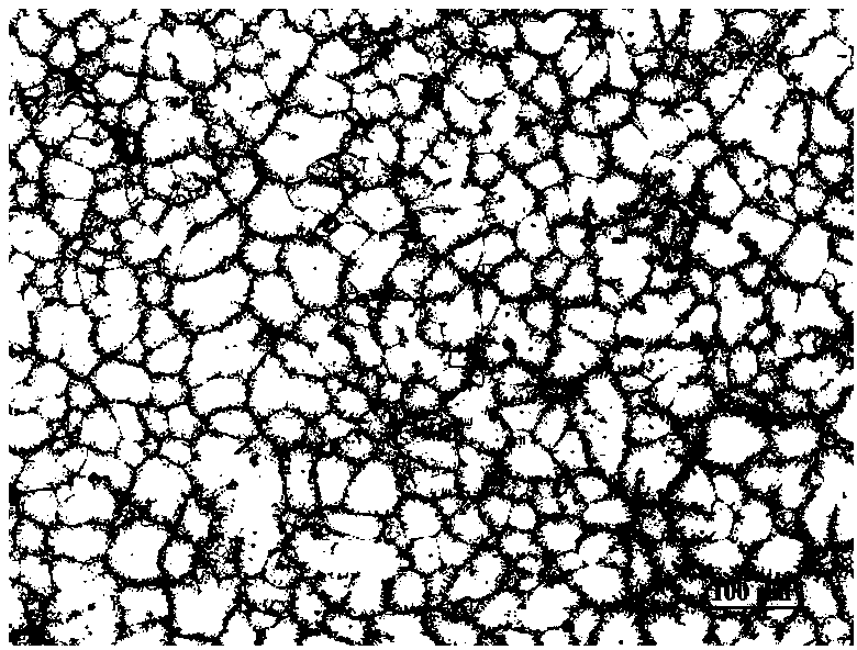 Metal-Me gravity casting aluminum alloy material and preparation method thereof