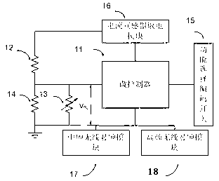 Wireless temperature and humidity monitoring device for high-voltage switch cabinet