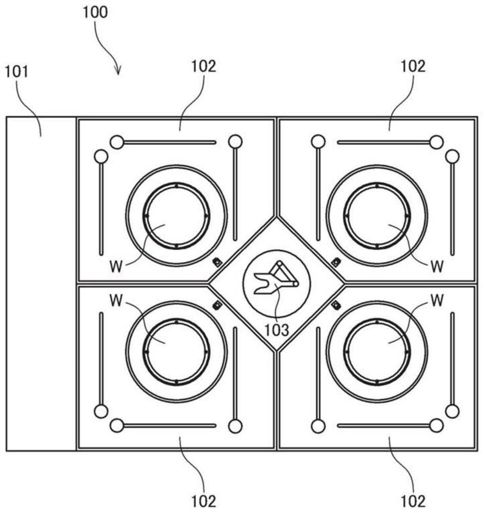 Substrate processing device and substrate processing method