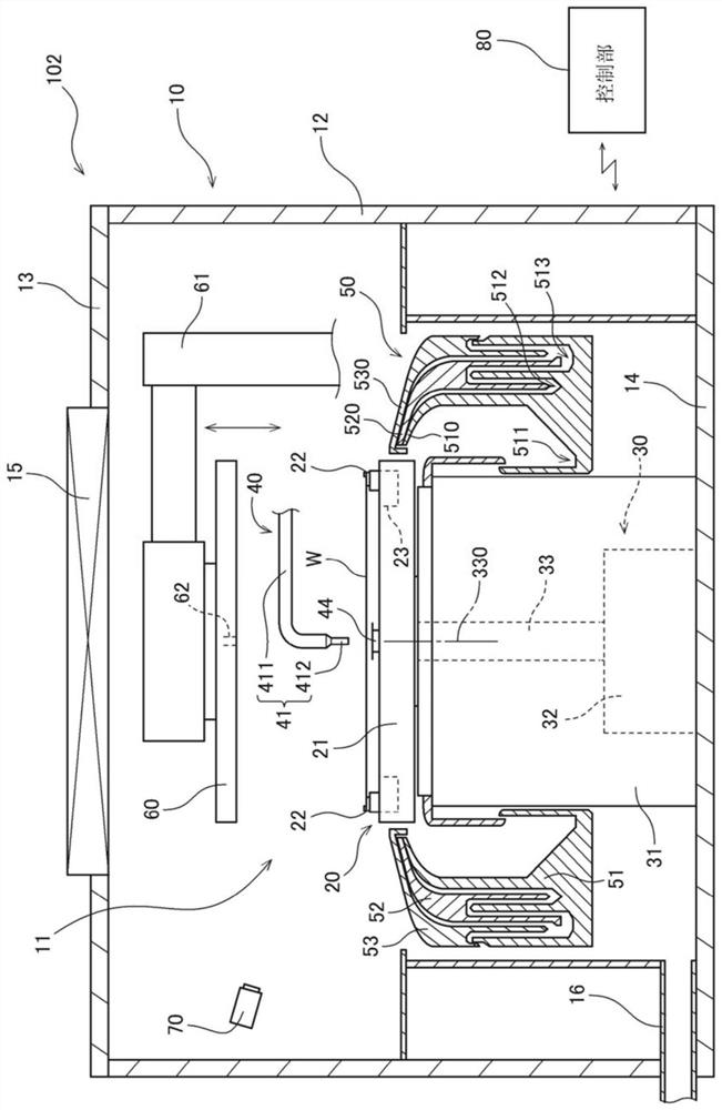 Substrate processing device and substrate processing method