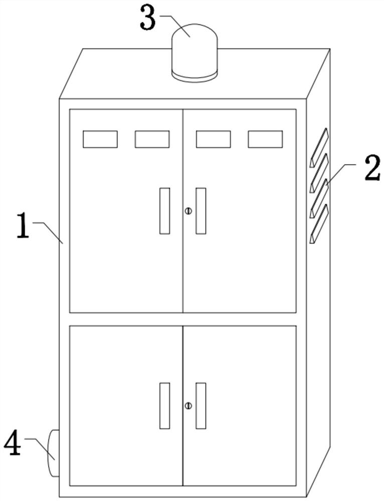 A real-time monitoring system for poisonous gas in high-voltage cabinets in power distribution rooms