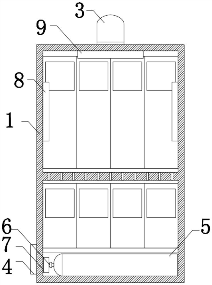 A real-time monitoring system for poisonous gas in high-voltage cabinets in power distribution rooms