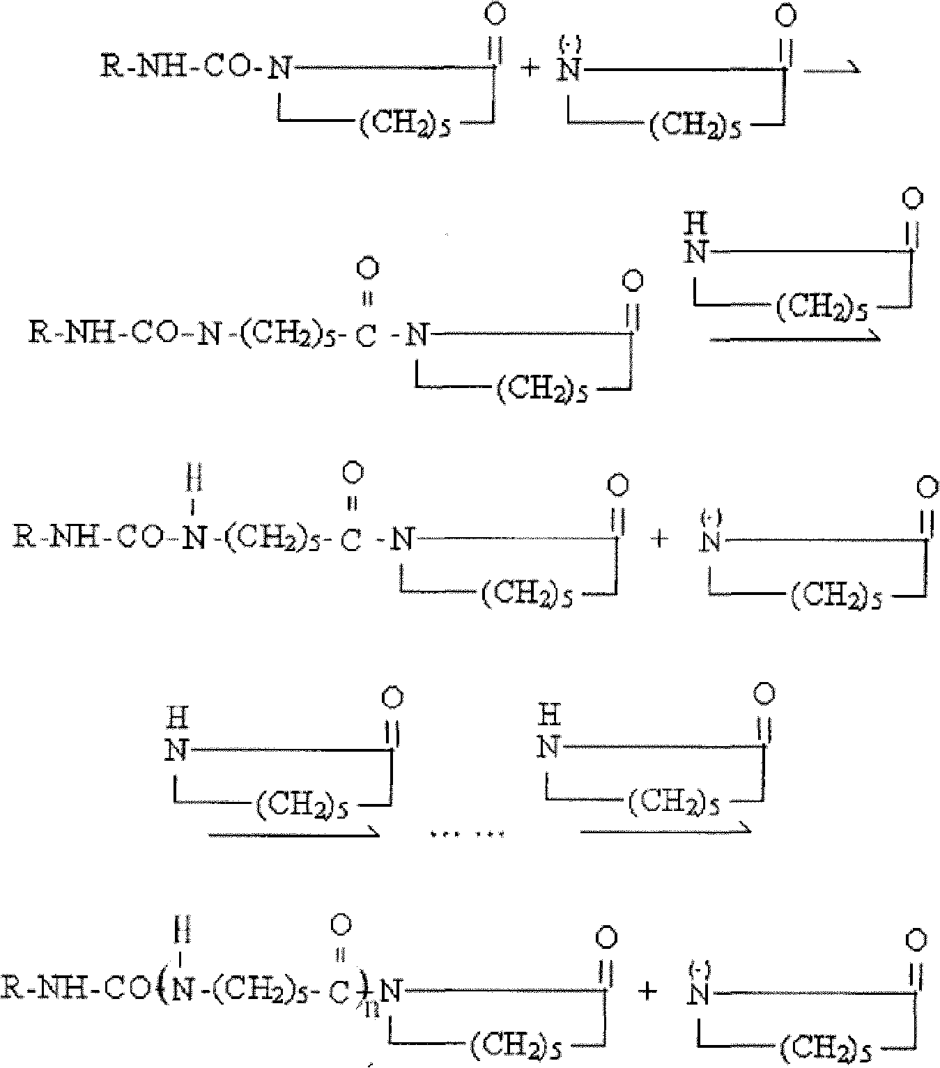 Preparation method of self-lubricating and high-strength pouring nylon