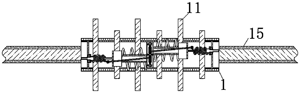 Equipment for eliminating creepage phenomenon of strain insulator string by utilizing wire tension