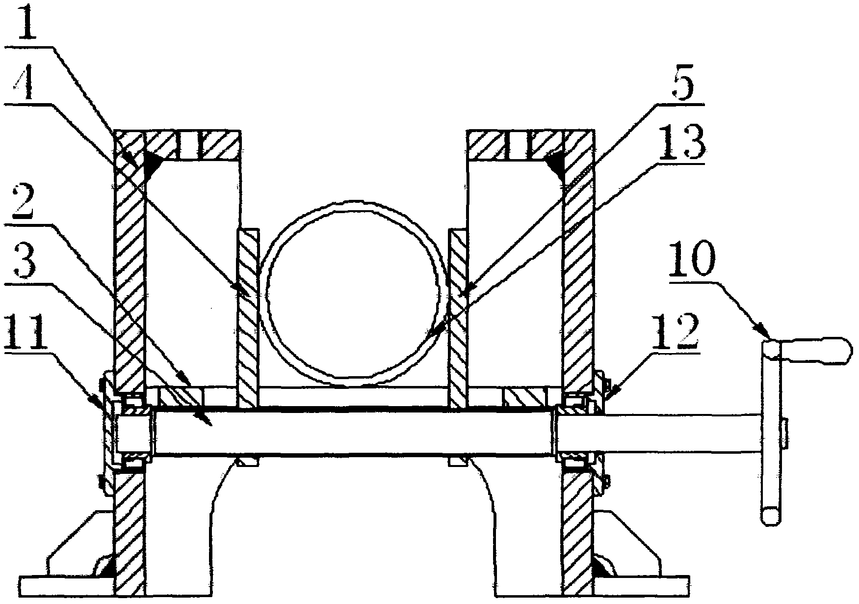 Auxiliary tool for accurate locating drilling