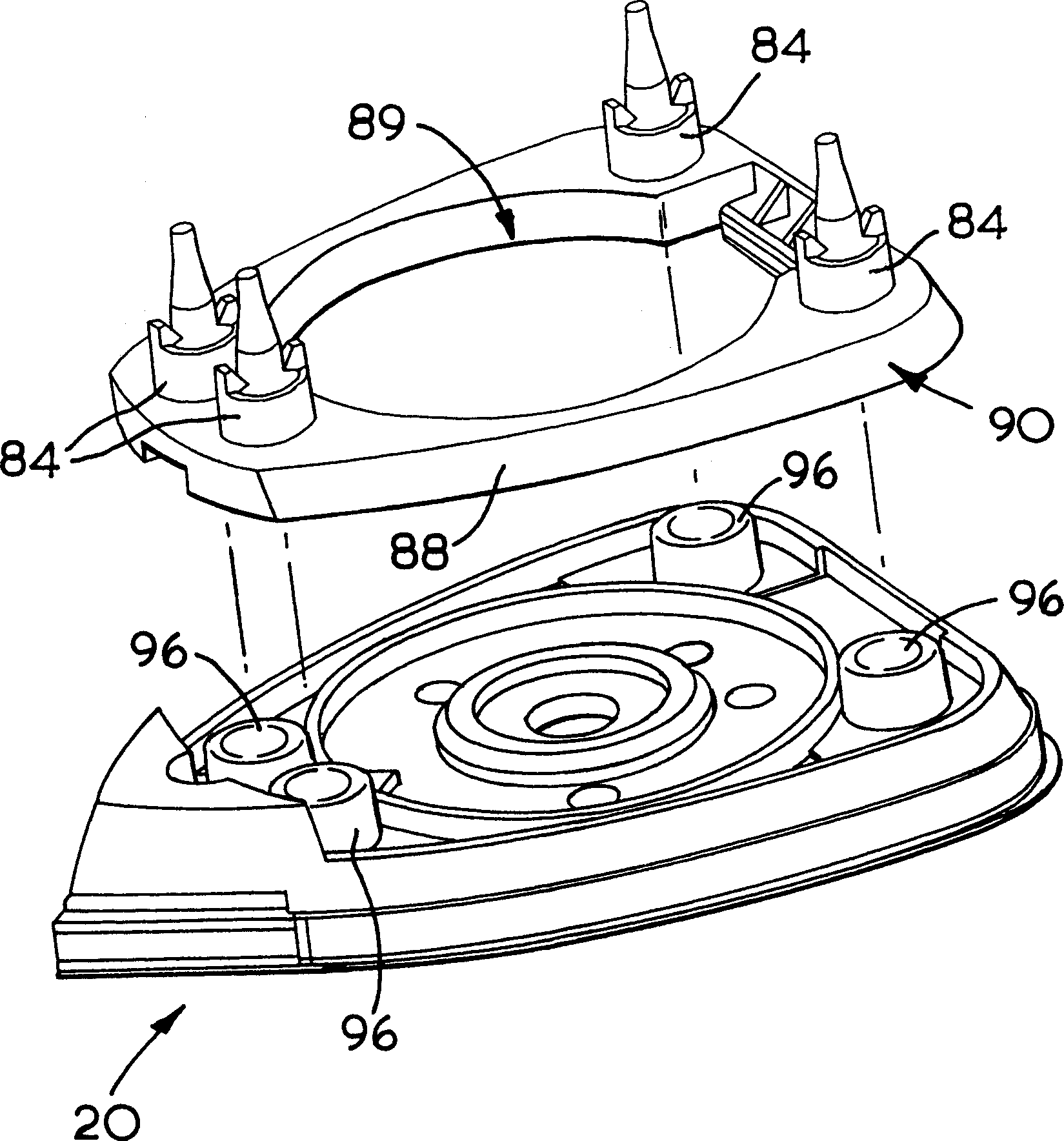 Hand vibrating tool