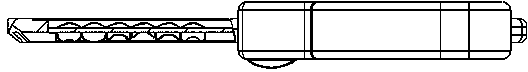 Changeable combined mechanical key