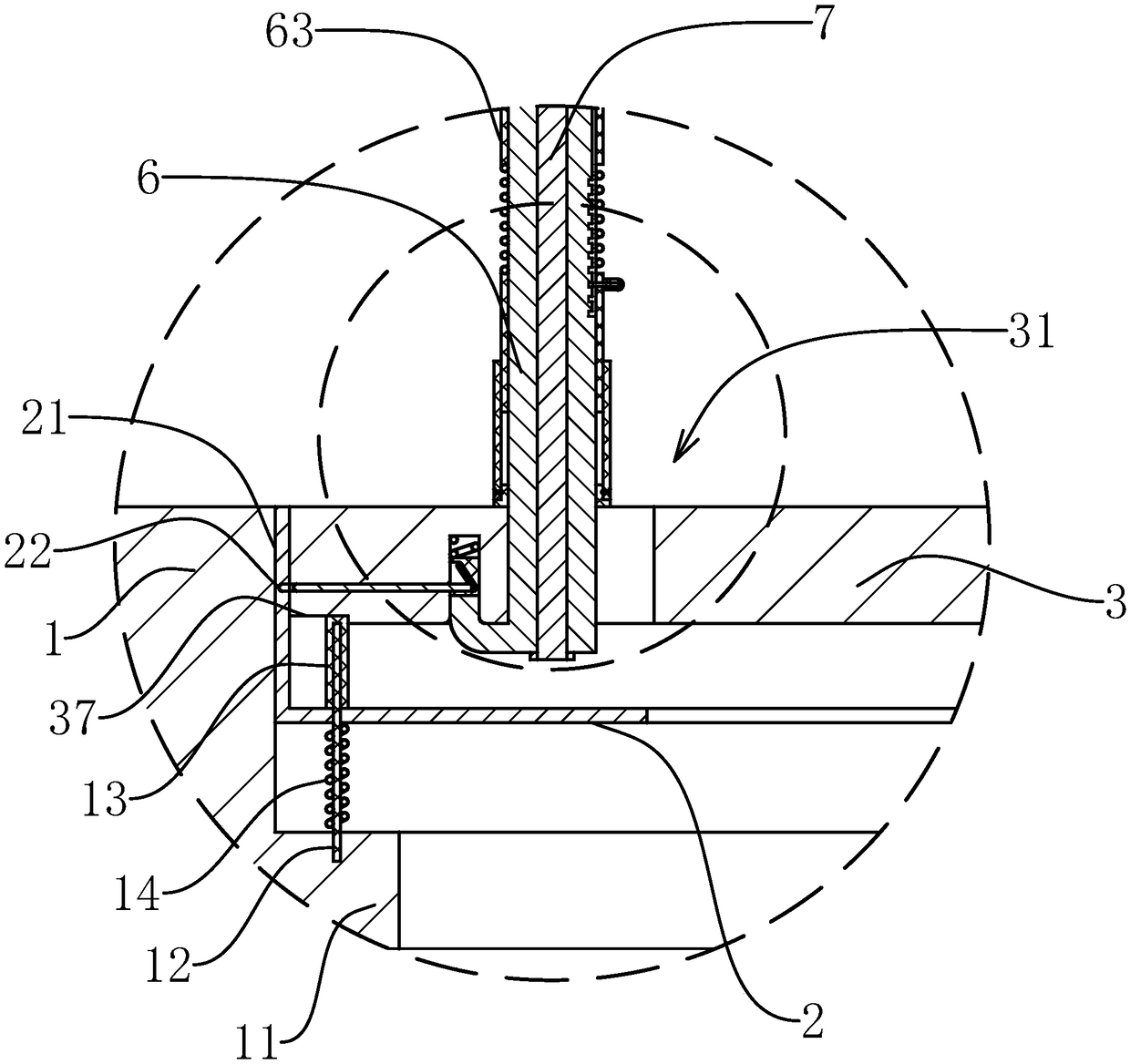 Safety municipal manhole cover and dismounting tool and method