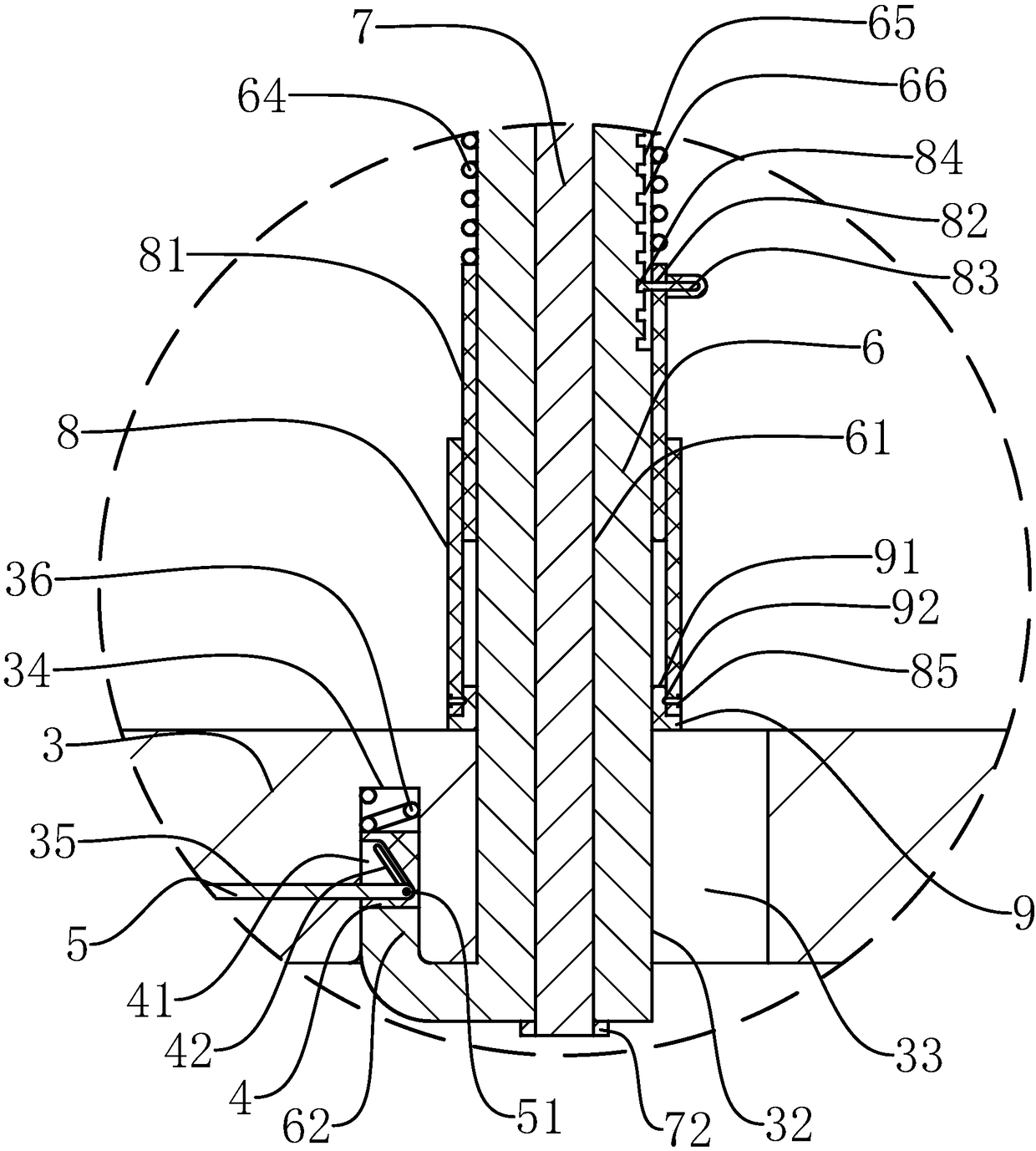 Safety municipal manhole cover and dismounting tool and method